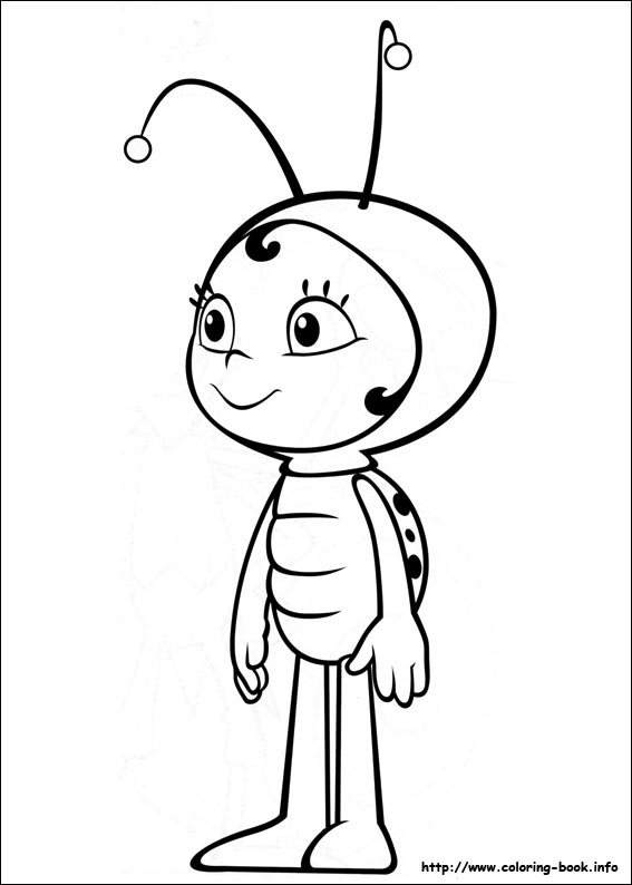 Maya the Bee coloring picture